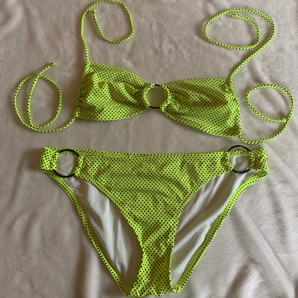 Bright Yellow Victoria’s Secret bikini